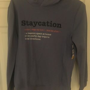 NWT boys Staycation hoodie